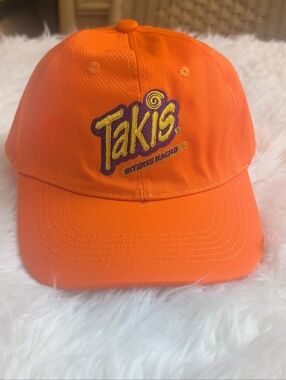 Takis Orange Logo Baseball Cap